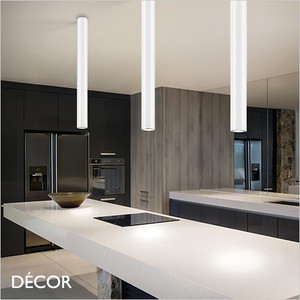 Ideal Lux - Look, 3 Sizes - Matt White Modern Designer Cylindrical Ceiling Light - Chic Italian Design - Ideal for a Kitchen, Kitchen Island, Hallway, Hotel, Bistro or Restaurant Ideal Lux - Look, 3 Sizes - Matt White Modern Designer Cylindrical Ceiling Light - Chic Italian Design - Ideal for a Kitchen, Kitchen Island, Hallway, Hotel, Bistro or Restaurant