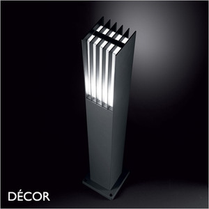 Ideal Lux - Marte - Anthracite Modern Designer Outdoor Post Light - Italian Industrial Design for the Garden, Pathway, Driveway & Outside Area of your Hotel or Bistro Ideal Lux - Marte - Anthracite Modern Designer Outdoor Post Light - Italian Industrial Design for the Garden, Pathway, Driveway & Outside Area of your Hotel or Bistro