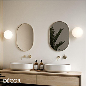 Nordlux - Alton - Opal White Glass & Brushed Brass Modern Designer Flush Fitting Globe Wall Light - Perfect for a Kitchen, Living Room, Hotel, Bistro & Café Nordlux - Alton - Opal White Glass & Brushed Brass Modern Designer Flush Fitting Globe Wall Light - Perfect for a Kitchen, Living Room, Hotel, Bistro & Café