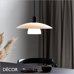 Nordlux - Verona - Opal White Glass Modern Designer Pendant Light - Iconic Scandinavian design for your Kitchen, Dining Room, Living Room, Restaurant & Café Nordlux - Verona - Opal White Glass Modern Designer Pendant Light - Iconic Scandinavian design for your Kitchen, Dining Room, Living Room, Restaurant & Café