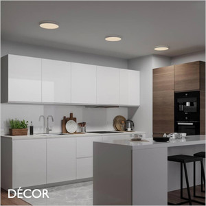Nordlux - Oja 29 & 42, Round, MoodMaker™ - Matt White Modern Designer LED Ceiling Light - 3000K Warm, 4000K Neutral and Night Light - Innovative Danish Design for a Kitchen Island, Kitchen, Dining Room, Hallway, Office, Hotel, Bistro, Bar & Café Nordlux - Oja 29 & 42, Round, MoodMaker™ - Matt White Modern Designer LED Ceiling Light - 3000K Warm, 4000K Neutral and Night Light - Innovative Danish Design for a Kitchen Island, Kitchen, Dining Room, Hallway, Office, Hotel, Bistro, Bar & Café