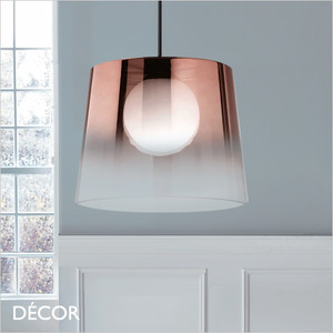 Ideal Lux - Fade - Copper Tinted Glass Modern Designer Pendant Light - Pure Italian Style for a Dining Room, Kitchen, Kitchen Island, Hallway, Stairwell, Hotel, Restaurant, Bistro, Bar & Café, Ideal Lux - Fade - Copper Tinted Glass Modern Designer Pendant Light - Pure Italian Style for a Dining Room, Kitchen, Kitchen Island, Hallway, Stairwell, Hotel, Restaurant, Bistro, Bar & Café,