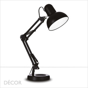 Ideal Lux - Kelly - Matt Black Modern Designer Extendable Desk Light - Perfect Task Light for your Study, Workspace, Bedside, Lamp Table, Living Room & Lounge Ideal Lux - Kelly - Matt Black Modern Designer Extendable Desk Light - Perfect Task Light for your Study, Workspace, Bedside, Lamp Table, Living Room & Lounge