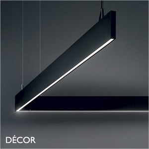 Ideal Lux - Linus - Modular Matt Black Linear Suspension Light -  Stylish & Practical Design for Any Contemporary Space Ideal Lux - Linus - Modular Matt Black Linear Suspension Light -  Stylish & Practical Design for Any Contemporary Space