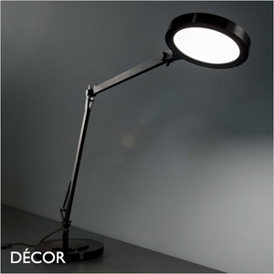 11 Ideal Lux - Futura - Black Swivel & Height Adjustable Articulated Modern Designer LED Desk Light - Perfect Task Light for your Study, Workspace, Bedside, Lamp Table, Living Room & Lounge 11 Ideal Lux - Futura - Black Swivel & Height Adjustable Articulated Modern Designer LED Desk Light - Perfect Task Light for your Study, Workspace, Bedside, Lamp Table, Living Room & Lounge
