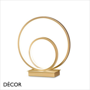Ideal Lux - Oz - Brushed Brass Modern Designer LED Table Lamp - Unique Italian Design Ideal for your Living Room, Study, Hotel & Reception Room Ideal Lux - Oz - Brushed Brass Modern Designer LED Table Lamp - Unique Italian Design Ideal for your Living Room, Study, Hotel & Reception Room