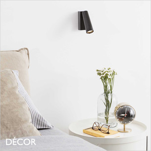 Ideal Lux - Pipe - Matt Black Adjustable Modern Designer LED Wall Light - Minimalist Task Light for a Bedside, Guest Room, Hotel Room or Study Ideal Lux - Pipe - Matt Black Adjustable Modern Designer LED Wall Light - Minimalist Task Light for a Bedside, Guest Room, Hotel Room or Study