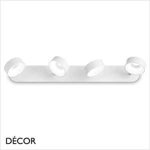 Ideal Lux - Oby 4 - Matt White Modern Designer Adjustable Ceiling Spotlights - Stunning in a Kitchen, Reception Room, Office, Restaurant, Bistro or Bar Ideal Lux - Oby 4 - Matt White Modern Designer Adjustable Ceiling Spotlights - Stunning in a Kitchen, Reception Room, Office, Restaurant, Bistro or Bar