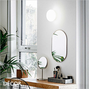 Ideal Lux - Smarties - White Etched Glass Modern Designer Wall Light - Minimalist Italian Chic for Any Contemporary Space