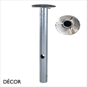Nordlux - Lamp Post Base - Galvanized Steel Modern Designer Outdoor Garden Lamp Post Base - Innovative & Practical Design for your Garden, Hotel & Bistro Nordlux - Lamp Post Base - Galvanized Steel Modern Designer Outdoor Garden Lamp Post Base - Innovative & Practical Design for your Garden, Hotel & Bistro