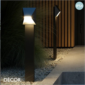 Nordlux - Pontio 15 - Black Modern Designer Outdoor Garden Post Light - Architectural Design for your Garden, Hotel & Bistro Nordlux - Pontio 15 - Black Modern Designer Outdoor Garden Post Light - Architectural Design for your Garden, Hotel & Bistro