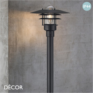 Nordlux - Lonstrup 32 - Black Modern Designer Outdoor Post Light - Ideal for your Garden & Outdoor Area of your Hotel, Restaurant, Bistro & Café Nordlux - Lonstrup 32 - Black Modern Designer Outdoor Post Light - Ideal for your Garden & Outdoor Area of your Hotel, Restaurant, Bistro & Café