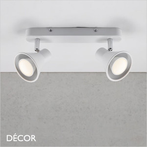 Nordlux - Spot 2-Spot - White Modern Designer Adjustable Spotlight - Ideal for Any Contemporary Space Nordlux - Spot 2-Spot - White Modern Designer Adjustable Spotlight - Ideal for Any Contemporary Space