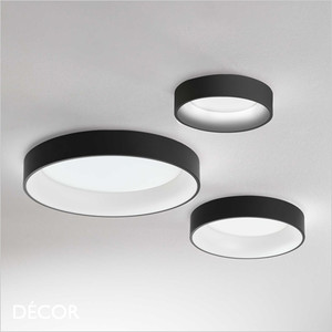 Ideal Lux - Ziggy 30, 45, 60, 3 Sizes - Matt Black Modern Ceiling Light - Minimalist Italian Design For Any Contemporary Space Ideal Lux - Ziggy 30, 45, 60, 3 Sizes - Matt Black Modern Ceiling Light - Minimalist Italian Design For Any Contemporary Space