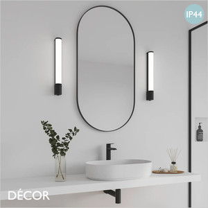 Nordlux - Malaika 49 - Black Modern Designer LED Bathroom Wall Light - Innovative Danish Design For a Bathroom, Shower Room, Wet Room & Wash Room Nordlux - Malaika 49 - Black Modern Designer LED Bathroom Wall Light - Innovative Danish Design For a Bathroom, Shower Room, Wet Room & Wash Room