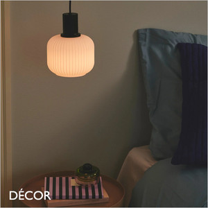 Nordlux - Milford Mini - Opal White Glass & Black Modern Designer Pendant Light - Stunning in a Kitchen, Dining Room, Living Room, Hotel, Bistro, Bar & Café Nordlux - Milford Mini - Opal White Glass & Black Modern Designer Pendant Light - Stunning in a Kitchen, Dining Room, Living Room, Hotel, Bistro, Bar & Café