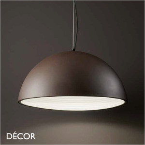 1 A Ideal Lux - Folk 18, 40 & 50, 3 Sizes - Matt Coffee Modern Designer Pendant Light - Industrial Style for a Kitchen, Dining Room, Restaurant & Cafe 1 A Ideal Lux - Folk 18, 40 & 50, 3 Sizes - Matt Coffee Modern Designer Pendant Light - Industrial Style for a Kitchen, Dining Room, Restaurant & Cafe