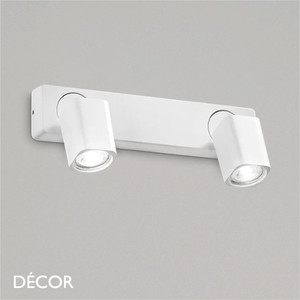 Ideal Lux - Rudy 2 Square - Matt White Modern Designer Adjustable Ceiling Spotlights - Perfect for a Kitchen, Reception Room, Office, Restaurant or Bar Ideal Lux - Rudy 2 Square - Matt White Modern Designer Adjustable Ceiling Spotlights - Perfect for a Kitchen, Reception Room, Office, Restaurant or Bar