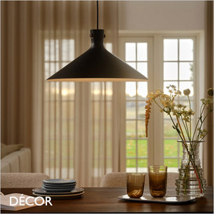 1 B Nordlux - Dorina 45 - Matt Black with Wood Detail Modern Designer Pendant Light - Scandinavian Minimalism for a Kitchen, Dining Room, Living Room, Restaurant, Bistro, Bar & Café 1 B Nordlux - Dorina 45 - Matt Black with Wood Detail Modern Designer Pendant Light - Scandinavian Minimalism for a Kitchen, Dining Room, Living Room, Restaurant, Bistro, Bar & Café