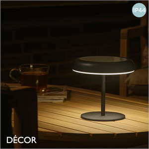 Nordlux - Elmer Solar, MoodMaker™ 3-Step Dimming - Black Portable Wireless Modern Designer LED Table Lamp for any Indoor or Outdoor Space Nordlux - Elmer Solar, MoodMaker™ 3-Step Dimming - Black Portable Wireless Modern Designer LED Table Lamp for any Indoor or Outdoor Space
