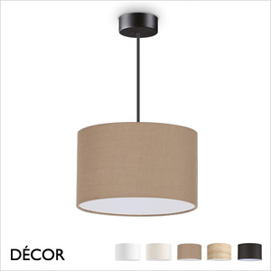 Ideal Lux - Set Up 30 - Matt Black Pendant Light Fitting with a Choice of 30cm Shades in Dove Grey, Wood, Black, White or Beige - Stylish Italian Chic for a  Kitchen, Dining Room, Reception Room, Hotel or Restaurant Ideal Lux - Set Up 30 - Matt Black Pendant Light Fitting with a Choice of 30cm Shades in Dove Grey, Wood, Black, White or Beige - Stylish Italian Chic for a  Kitchen, Dining Room, Reception Room, Hotel or Restaurant