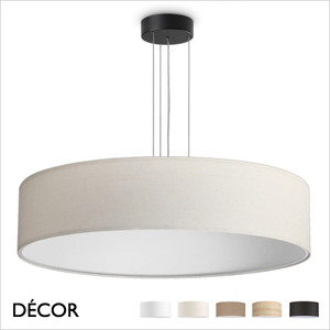 Ideal Lux - Set Up Slim 90 - Matt Black Pendant Light Fitting with a Choice of 90cm Shades in Dove Grey, Wood, Black, White or Beige - Stylish Italian Chic for a  Kitchen, Dining Room, Reception Room, Hotel or Restaurant Ideal Lux - Set Up Slim 90 - Matt Black Pendant Light Fitting with a Choice of 90cm Shades in Dove Grey, Wood, Black, White or Beige - Stylish Italian Chic for a  Kitchen, Dining Room, Reception Room, Hotel or Restaurant
