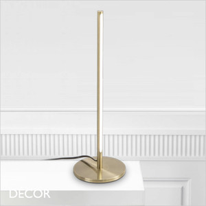 Ideal Lux - Filo - Brushed Brass Modern Designer LED Table Lamp - Unique Italian Design Ideal for your Living Room, Study, Hotel & Reception Room Ideal Lux - Filo - Brushed Brass Modern Designer LED Table Lamp - Unique Italian Design Ideal for your Living Room, Study, Hotel & Reception Room