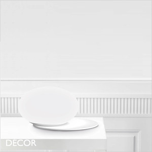 Ideal Lux - Ninfea - White Etched Glass & Matt White Modern Designer Table Lamp - Contemporary Italian Chic for a Bedside or Occasional Table Ideal Lux - Ninfea - White Etched Glass & Matt White Modern Designer Table Lamp - Contemporary Italian Chic for a Bedside or Occasional Table