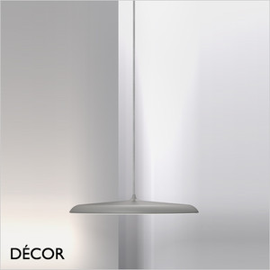Nordlux - Artist 40 Matt Grey Modern Designer LED Pendant Light - Minimalist Design Piece for Kitchen, Dining Room, Hotel, Restaurant & Bistro. DFTP Nordlux - Artist 40 Matt Grey Modern Designer LED Pendant Light - Minimalist Design Piece for Kitchen, Dining Room, Hotel, Restaurant & Bistro. DFTP