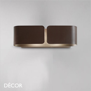 Ideal Lux - Clip, 2 Sizes - Coffee Modern Designer Wall Light - Chic Italian Design - Ideal for a Dining Room, Reception Room, Bedroom, Stairwell, Hallway, Hotel, Restaurant, Bistro & Café Ideal Lux - Clip, 2 Sizes - Coffee Modern Designer Wall Light - Chic Italian Design - Ideal for a Dining Room, Reception Room, Bedroom, Stairwell, Hallway, Hotel, Restaurant, Bistro & Café