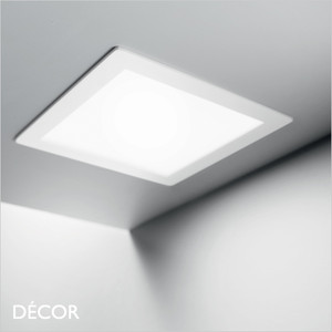 Ideal Lux - Groove, Square, 3 Sizes - Modern Designer Recessed Ceiling Downlight/Spotlight - Minimalist Italian Design For Any Contemporary Space Ideal Lux - Groove, Square, 3 Sizes - Modern Designer Recessed Ceiling Downlight/Spotlight - Minimalist Italian Design For Any Contemporary Space