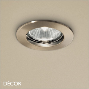 A1 Ideal Lux - Jazz - Brass Modern Designer Recessed Ceiling Downlight/Spotlight - Stylish Italian Design For Any Contemporary Space. Perfect for Home & Business