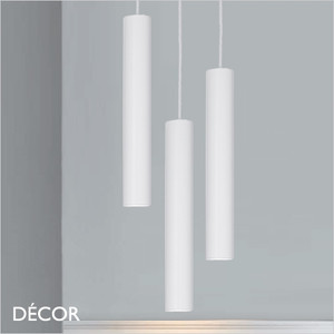 A7. Ideal Lux - Look - Matt White Modern Designer Cylindrical Pendant Light - Chic Italian Design - Ideal for a Kitchen, Dining Room, Hotel, Restaurant, Bistro & Cafe A7. Ideal Lux - Look - Matt White Modern Designer Cylindrical Pendant Light - Chic Italian Design - Ideal for a Kitchen, Dining Room, Hotel, Restaurant, Bistro & Cafe