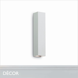 Ideal Lux - Sky - Matt White Modern Designer Rectangular Wall Light - Chic Italian Design - Ideal for a Kitchen, Dining Room, Hotel, Restaurant, Bistro & Cafe