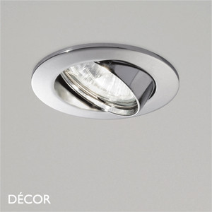 A2 Ideal Lux - Swing - Chrome Modern Designer Directional Recessed Ceiling Downlight/Spotlight - Minimalist Design For Any Contemporary Interior Space A2 Ideal Lux - Swing - Chrome Modern Designer Directional Recessed Ceiling Downlight/Spotlight - Minimalist Design For Any Contemporary Interior Space