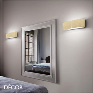 1A1 Ideal Lux - Clip, 2 Sizes - Unusual Gold Leaf Modern Designer Wall Light - Chic Italian Design - Ideal for a Dining Room, Reception Room, Bedroom, Stairwell, Hallway, Hotel, Restaurant, Bistro & Café 1A1 Ideal Lux - Clip, 2 Sizes - Unusual Gold Leaf Modern Designer Wall Light - Chic Italian Design - Ideal for a Dining Room, Reception Room, Bedroom, Stairwell, Hallway, Hotel, Restaurant, Bistro & Café