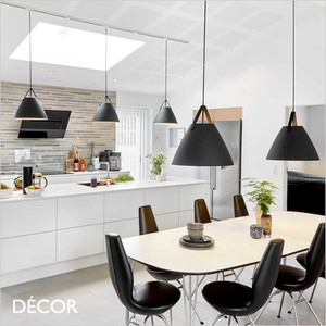 11 Nordlux - Strap, 4 Sizes - Matt Black & Leather Modern Industrial Designer Pendant Light - For a Kitchen, Dining Room, Reception Room, Restaurant & Café. DFTP 11 Nordlux - Strap, 4 Sizes - Matt Black & Leather Modern Industrial Designer Pendant Light - For a Kitchen, Dining Room, Reception Room, Restaurant & Café. DFTP