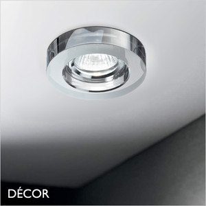 Ideal Lux - Blues - Smoke Grey Modern Designer Recessed Ceiling Downlight/Spotlight - Polished Minimalist Italian Style For Any Contemporary Living Interior Space Ideal Lux - Blues - Smoke Grey Modern Designer Recessed Ceiling Downlight/Spotlight - Polished Minimalist Italian Style For Any Contemporary Living Interior Space