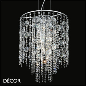 B2 Ideal Lux - Evasione, 8 arms - Cut Crystal Modern Designer Cascading Chandelier - Contemporary Italian Style for a Dining Room, Living Room, Hallway & Restaurant B2 Ideal Lux - Evasione, 8 arms - Cut Crystal Modern Designer Cascading Chandelier - Contemporary Italian Style for a Dining Room, Living Room, Hallway & Restaurant