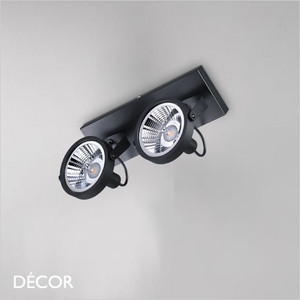 Ideal Lux - Glim 2 Adjustable Spotlights - Matt Black Modern Designer Spotlight Bar - Perfect for a Kitchen Island, Kitchen, Dining Room, Office, Restaurant or Bar Ideal Lux - Glim 2 Adjustable Spotlights - Matt Black Modern Designer Spotlight Bar - Perfect for a Kitchen Island, Kitchen, Dining Room, Office, Restaurant or Bar