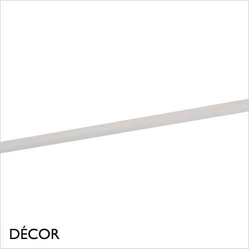 Link System Track Cover, 1 Circuit - White Modern Designer Ceiling Track Fitting - Creative Lighting Solutions