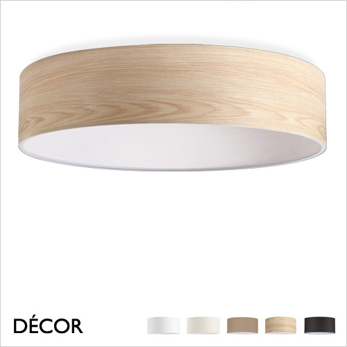 Ideal Lux - Set Up Slim 90 Ceiling Light Fitting with a Choice of 90cm Shades in Dove Grey, Wood, Black, White or Beige - Stylish Italian Chic for a  Kitchen, Dining Room, Reception Room, Hotel or Restaurant