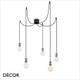 A4. Ideal Lux - Frida - Copper Vintage Style Modern Designer Suspension Pendant Light Fitting - Ideal for a Kitchen, Dining Room, Living Room, Restaurant, Bar & Café A4. Ideal Lux - Frida - Copper Vintage Style Modern Designer Suspension Pendant Light Fitting - Ideal for a Kitchen, Dining Room, Living Room, Restaurant, Bar & Café