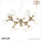1 B  Ideal Lux - Nodi, 2 Sizes - Satin Brass & Etched White Glass Modern Designer Multiple Globe Pendant Light - A Magnificent Statement Piece for a Dining Room, Kitchen, Kitchen Island, Hallway, Stairwell, Hotel, Restaurant, Bistro, Bar & Café 1 B  Ideal Lux - Nodi, 2 Sizes - Satin Brass & Etched White Glass Modern Designer Multiple Globe Pendant Light - A Magnificent Statement Piece for a Dining Room, Kitchen, Kitchen Island, Hallway, Stairwell, Hotel, Restaurant, Bistro, Bar & Café