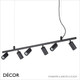 A1 Ideal Lux - Dynamite 4 & 6 - Matt Black Modern Designer Adjustable Spotlight Suspension Light- Perfect for a Kitchen Island, Kitchen, Dining Room, Office, Restaurant or Bar A1 Ideal Lux - Dynamite 4 & 6 - Matt Black Modern Designer Adjustable Spotlight Suspension Light- Perfect for a Kitchen Island, Kitchen, Dining Room, Office, Restaurant or Bar