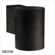 Nordlux - Tin Maxi, Single - Black Modern Designer Outdoor Wall Light - Minimalist Style Light for any Outdoor Area of a Home, Hotel & Bistro Nordlux - Tin Maxi, Single - Black Modern Designer Outdoor Wall Light - Minimalist Style Light for any Outdoor Area of a Home, Hotel & Bistro