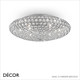 A1 Ideal Lux - King, 3 Sizes - Crystal & Chrome Modern Designer Ceiling Light - Luxury Italian Chic for the Kitchen, Dining Room, Hotel or Restaurant A1 Ideal Lux - King, 3 Sizes - Crystal & Chrome Modern Designer Ceiling Light - Luxury Italian Chic for the Kitchen, Dining Room, Hotel or Restaurant