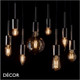 Ideal Lux - E27 4W Vintage Amber Glass LED Filament Bomb Shaped Light Bulb, 2200K candle Light - As Bright as a 30W Incandescent Bulb - Energy Efficient & Cost Effective Lighting Ideal Lux - E27 4W Vintage Amber Glass LED Filament Bomb Shaped Light Bulb, 2200K candle Light - As Bright as a 30W Incandescent Bulb - Energy Efficient & Cost Effective Lighting