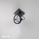 Ideal Lux - Glim 1 Adjustable Spotlight - Matt Black Modern Designer Spotlight Plate - Perfect for a Kitchen Island, Kitchen, Dining Room, Office, Restaurant or Bar Ideal Lux - Glim 1 Adjustable Spotlight - Matt Black Modern Designer Spotlight Plate - Perfect for a Kitchen Island, Kitchen, Dining Room, Office, Restaurant or Bar