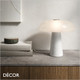 1A1 Nordlux - Glossy - White Marble & Opal White Glass Modern Designer Table Lamp - Iconic Design for a Living Room, Reception or Bedroom 1A1 Nordlux - Glossy - White Marble & Opal White Glass Modern Designer Table Lamp - Iconic Design for a Living Room, Reception or Bedroom